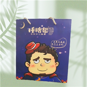 手工月黑风高手提袋